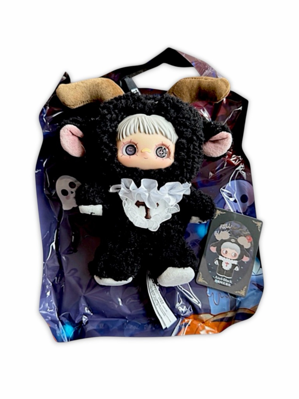 May Mei Dark Forest Series Plush Doll Pendant Axel Black - Picture 13 of 16